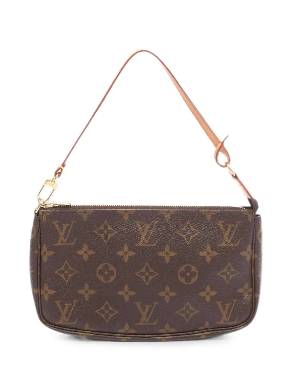 Louis Vuitton Pre-Owned 2001 Pochette Accessoires monogram shoulder bag - Braun