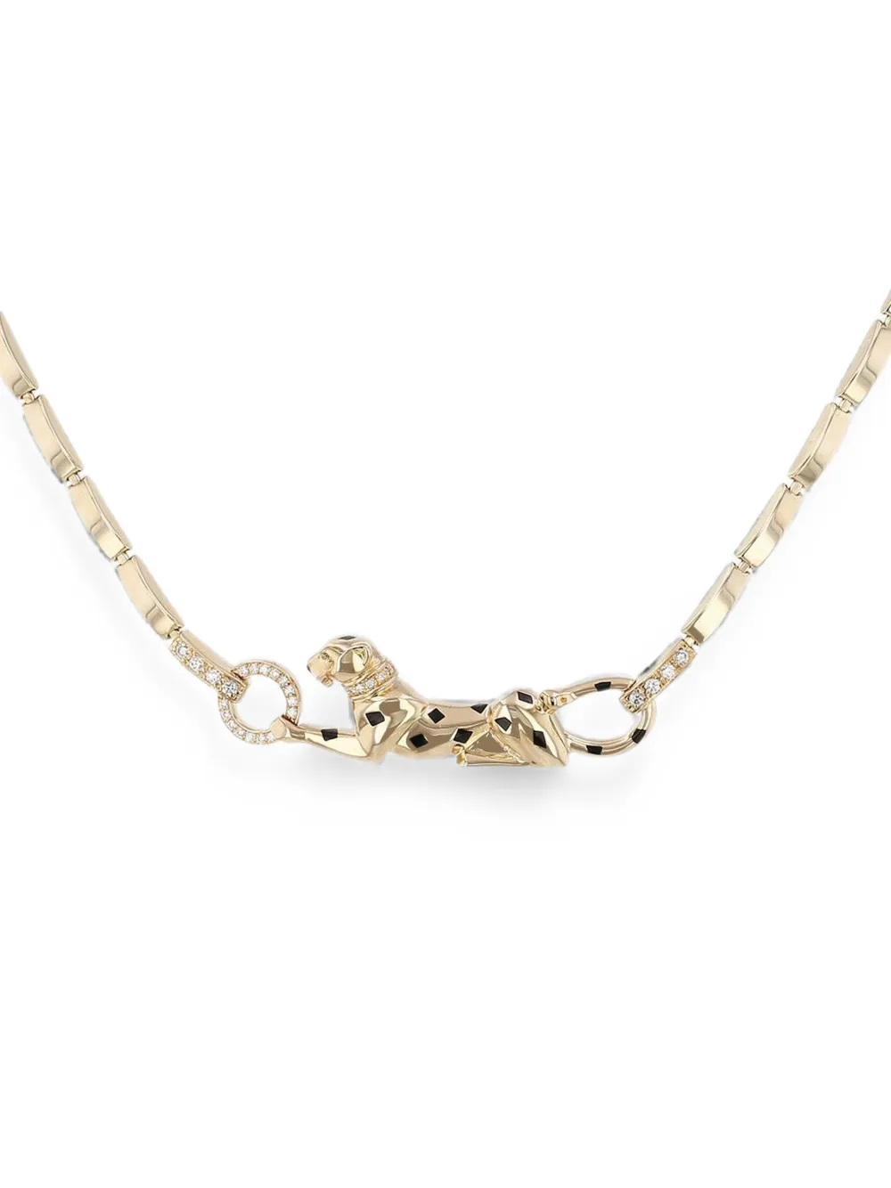 Cartier 2010s Panthère diamond necklace - Oro