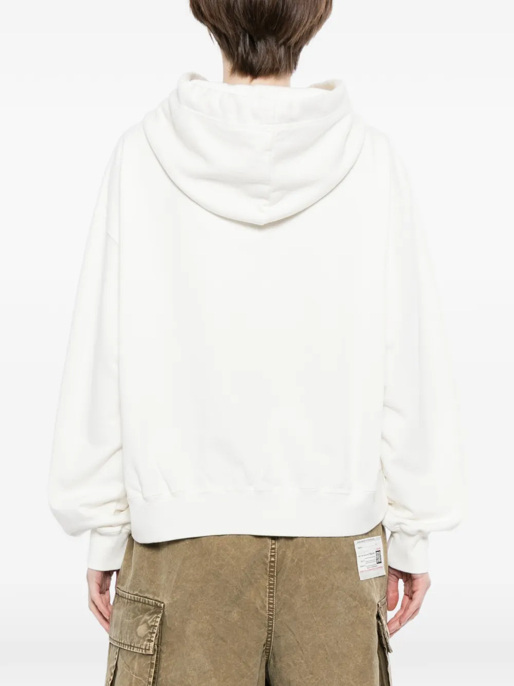 Maison MIHARA YASUHIRO Hoodie met print Wit