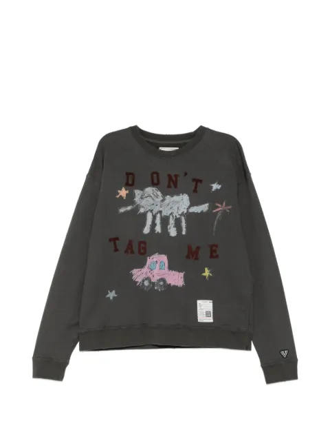 Maison MIHARA YASUHIRO sweat à imprimé graphique