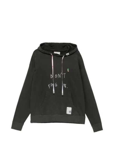 Maison MIHARA YASUHIRO tape-measure drawstring hoodie