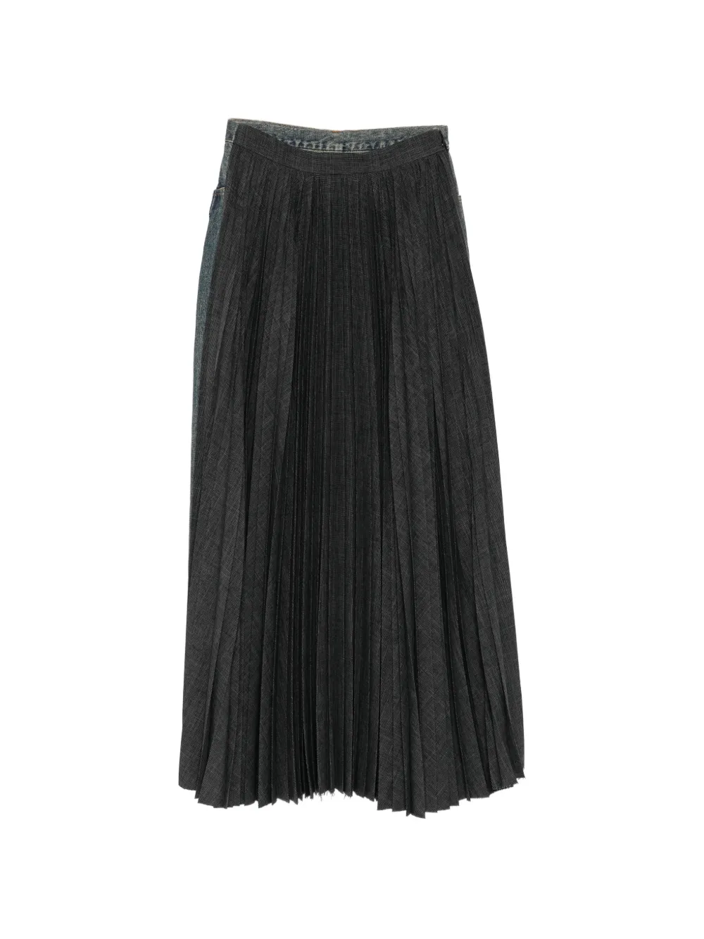 Maison MIHARA YASUHIRO pleated maxi skirt
