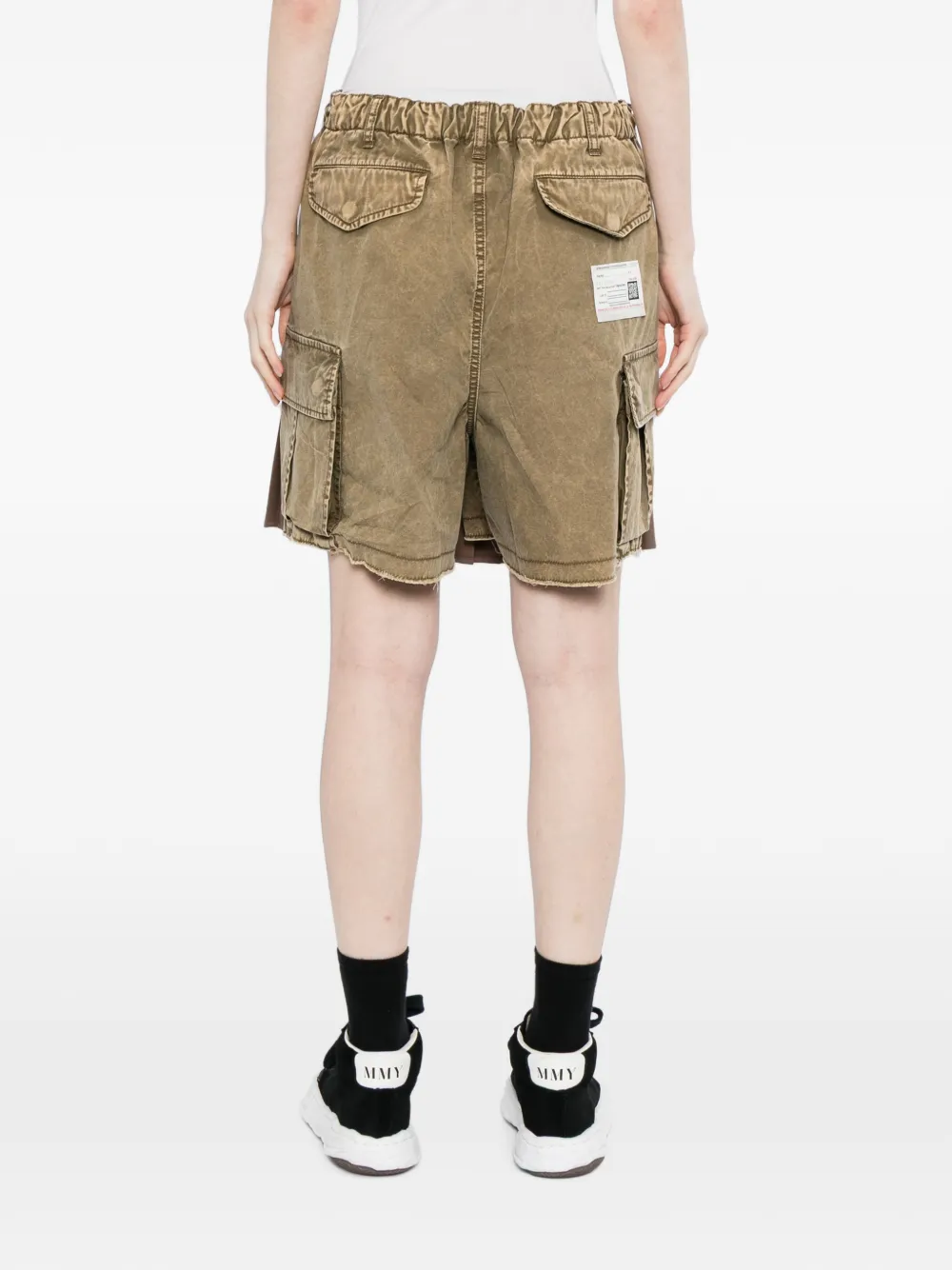 Maison MIHARA YASUHIRO Rok met geplooide vlakken Bruin