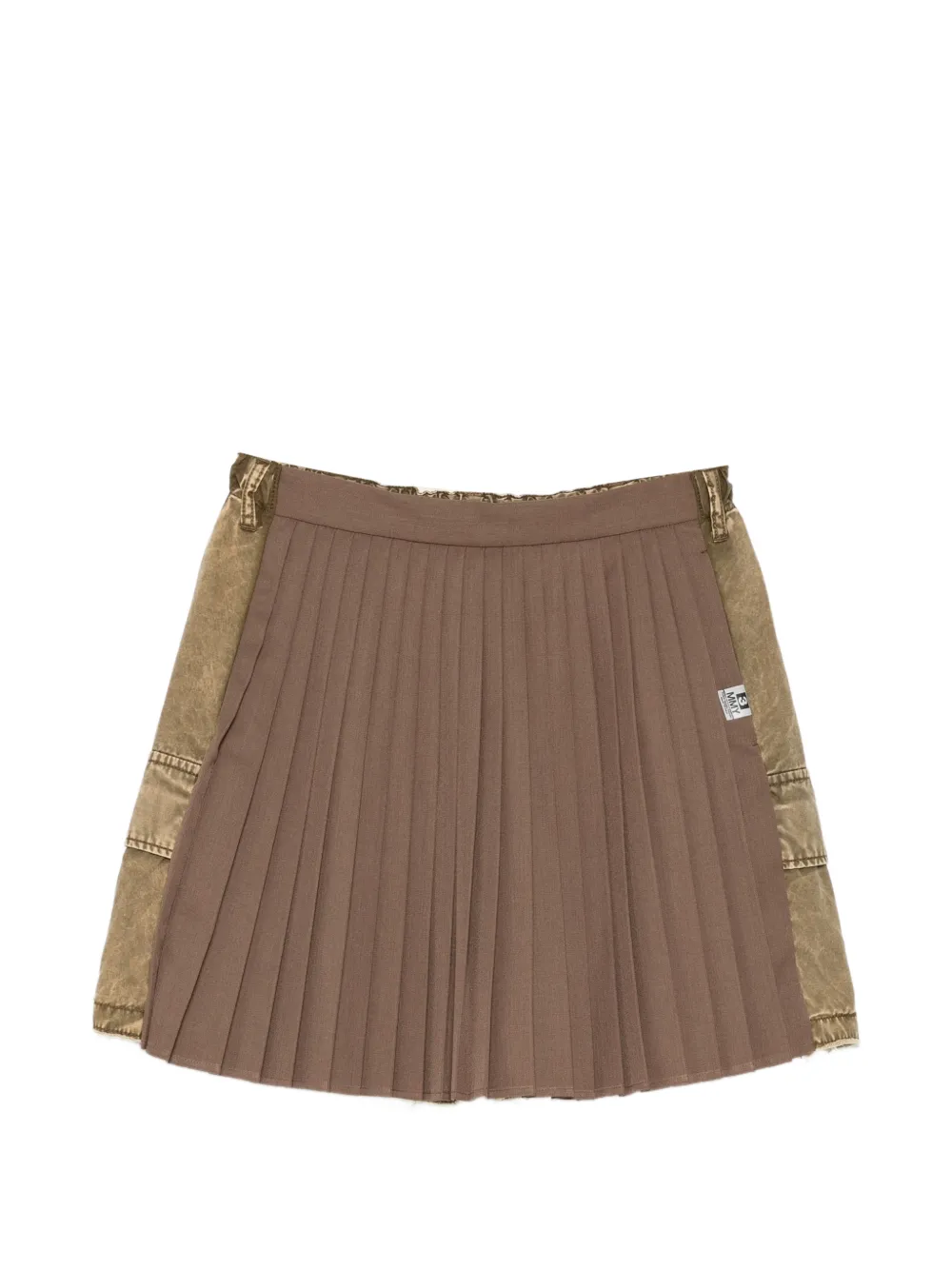 Maison MIHARA YASUHIRO Gonna plissettata - Marrone