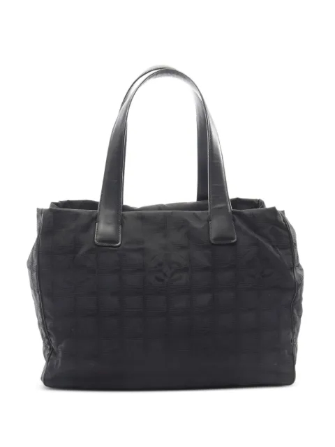 CHANEL Pre-Owned 2004-2005 뉴 트래블 라인 MM 토트 백
