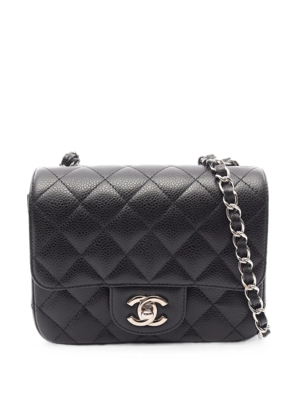 CHANEL Pre-Owned 2010-2011 mini matelassé shoulder bag - Schwarz