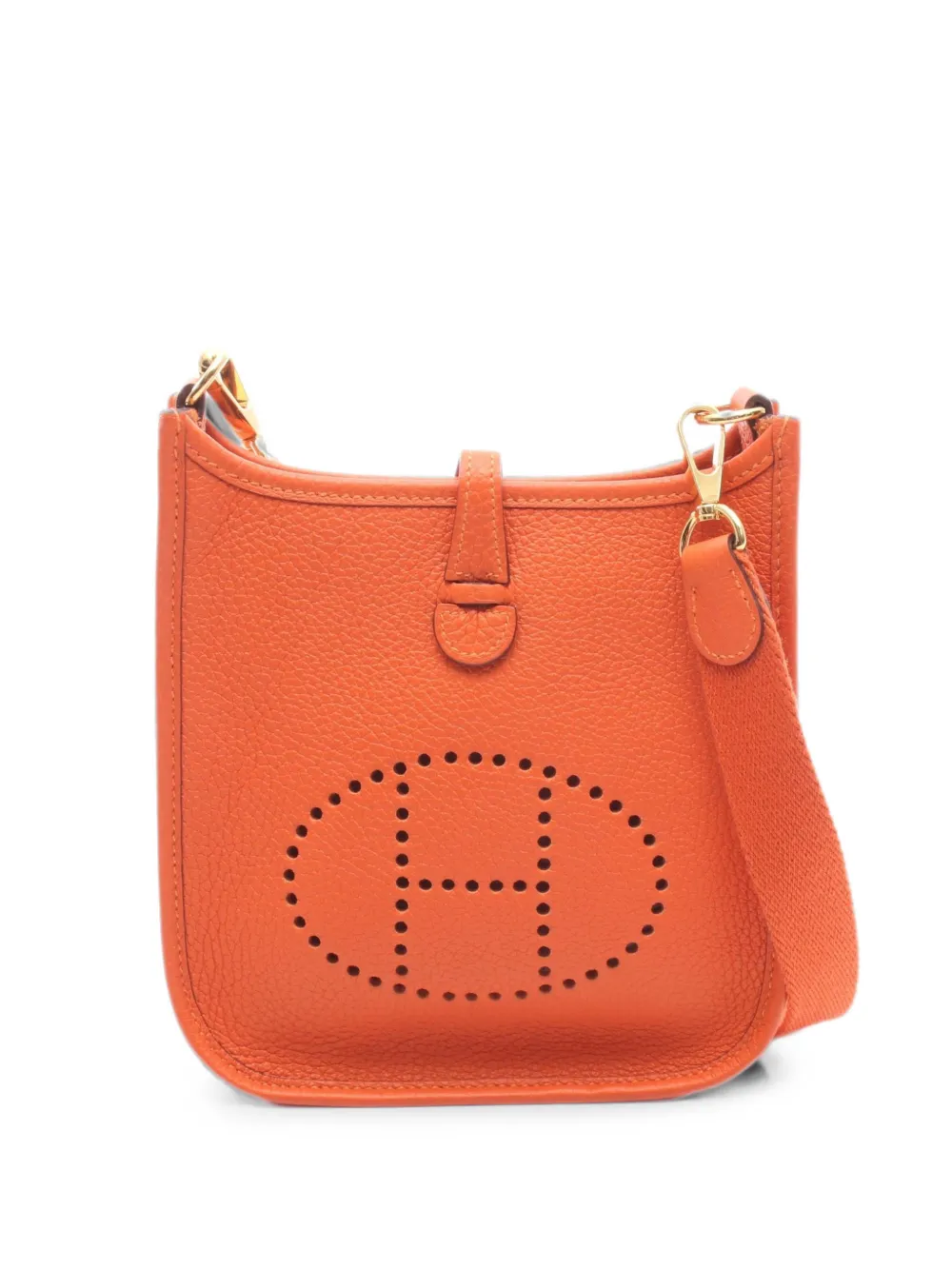 Hermès Pre-Owned 2021 TPM Evelyn shoulder bag - Orange