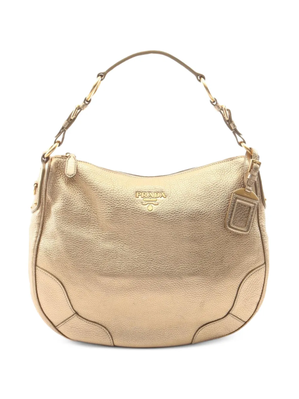 Prada Pre-Owned 2000s Vit.Daino shoulder bag - Oro
