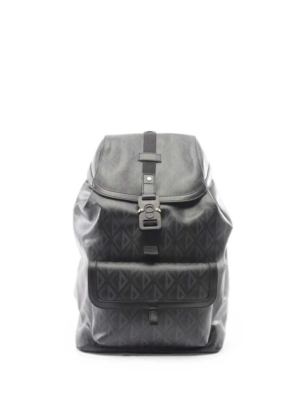 Christian Dior Pre-Owned 2010s small CD Diamond backpack - Schwarz