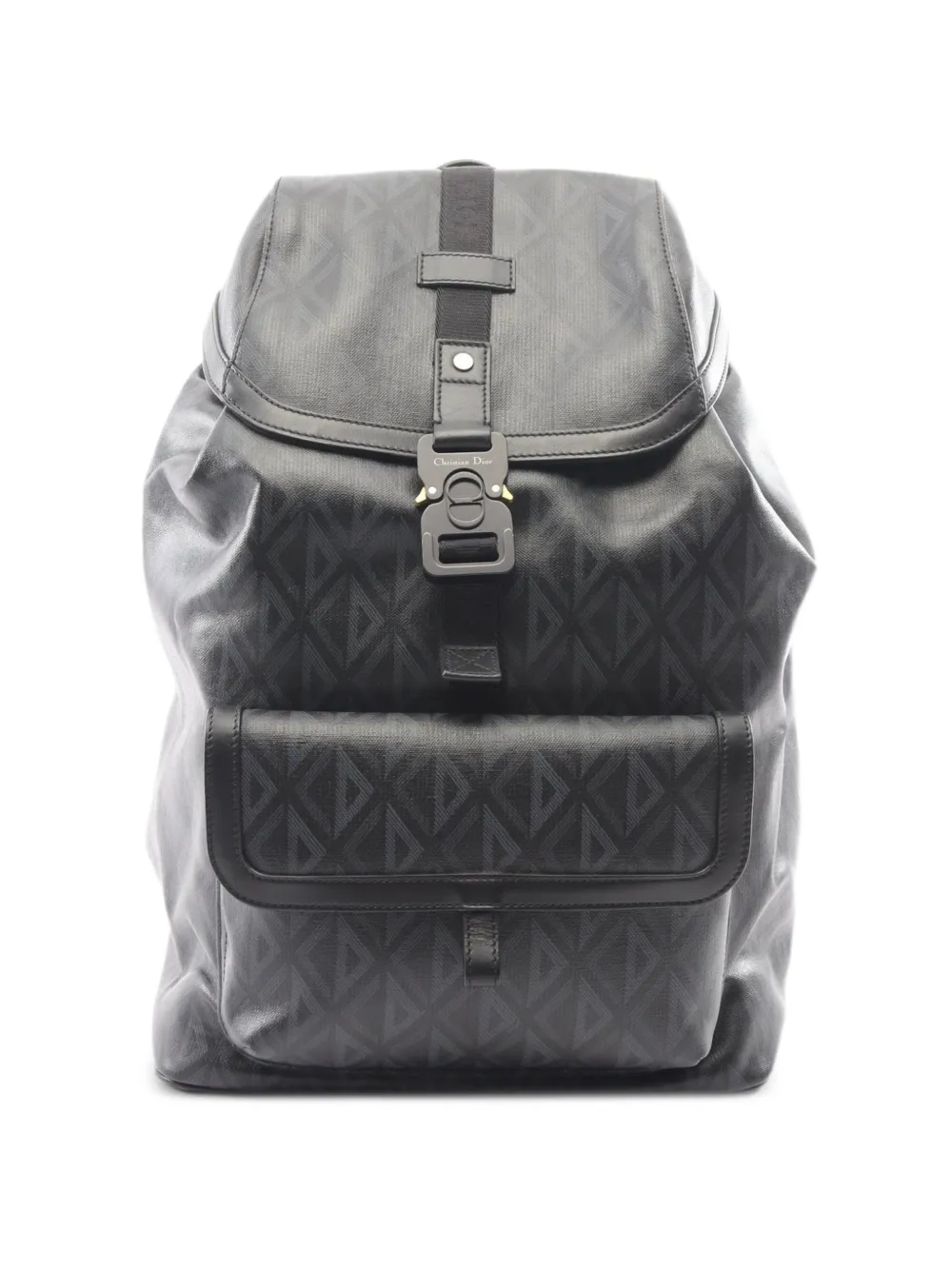 Christian Dior Pre-Owned petit sac à dos CD Diamond (années 2010) - Noir