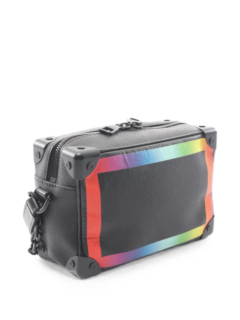 Louis Vuitton Pre-Owned 2019 Taïga mini-schoudertas Zwart