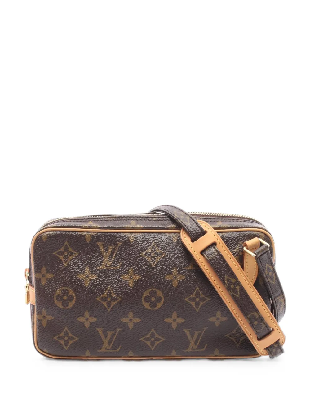 Louis Vuitton Pre-Owned 2007 Marly Bandoulière monogram cross body bag - Marrone