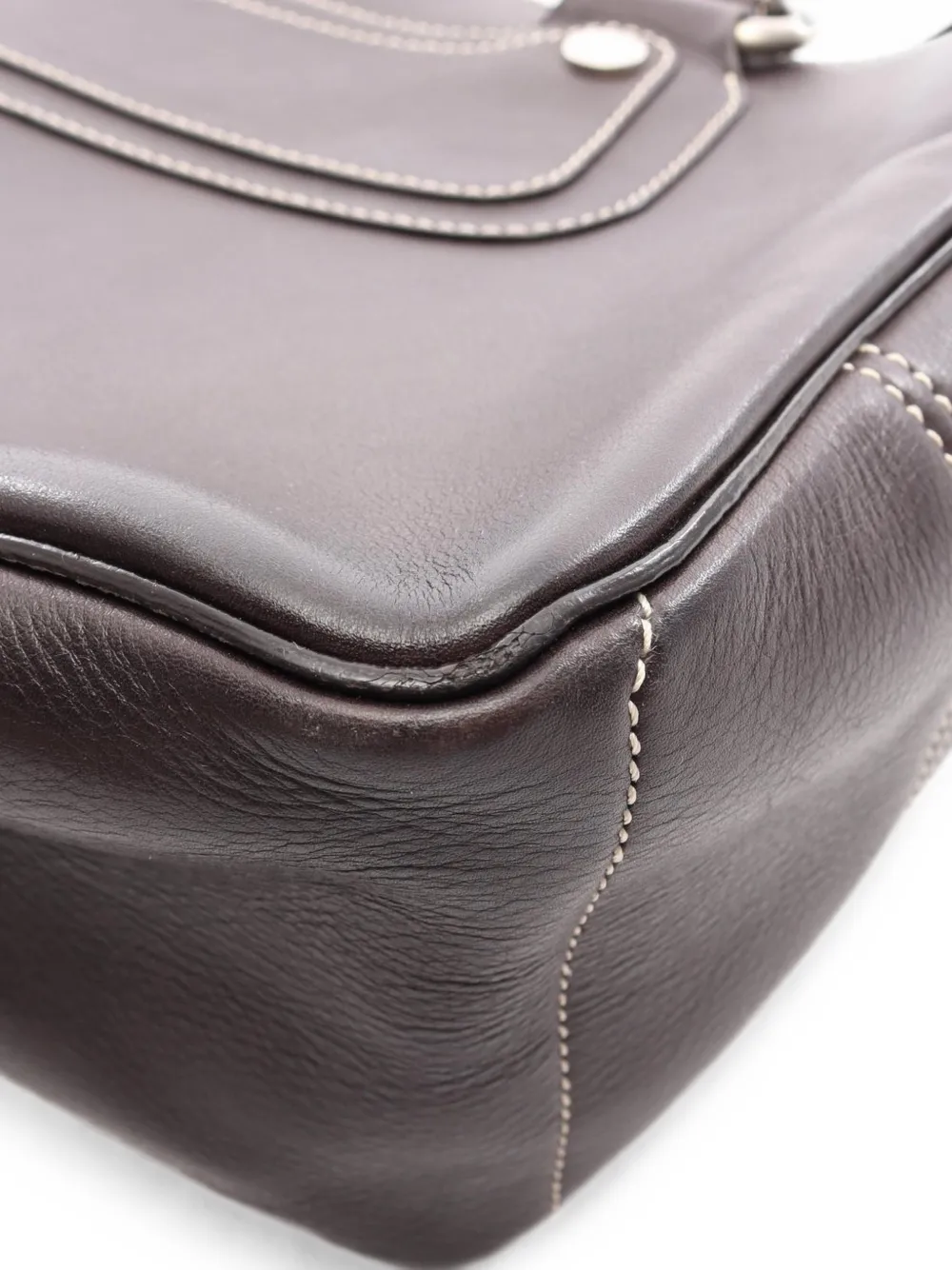 Celine Pre-Owned 2000s Boogie leren shopper Bruin