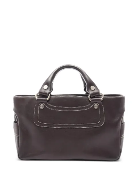 Celine Pre-Owned Boogie 皮质手提包(2000年代典藏款)