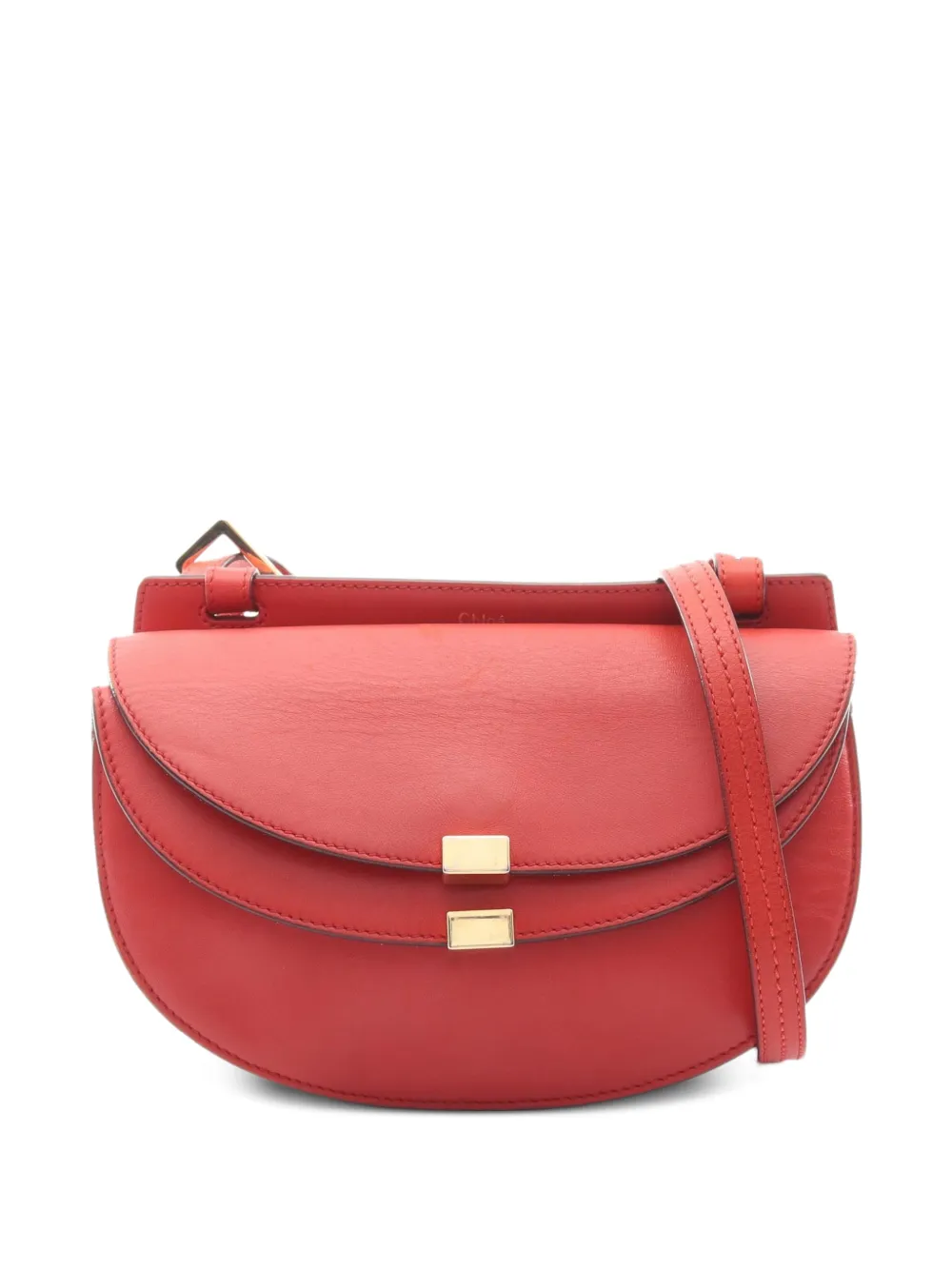 Chloé Pre-Owned 2000s Georgia shoulder bag - Rosso