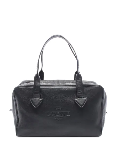 Loewe Pre-Owned bolsa boston Heritage de piel 2000