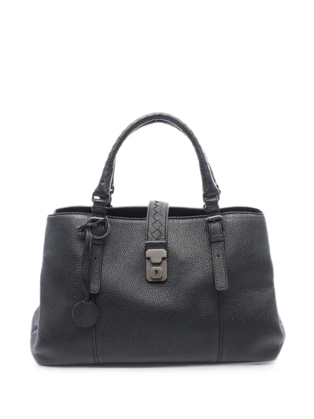 Bottega Veneta Pre-Owned 2010s medium Intrecciato Roma tote bag - Nero