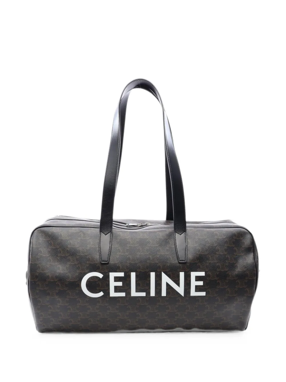Celine Pre-Owned 2010s Triomphe duffel bag - Marrone