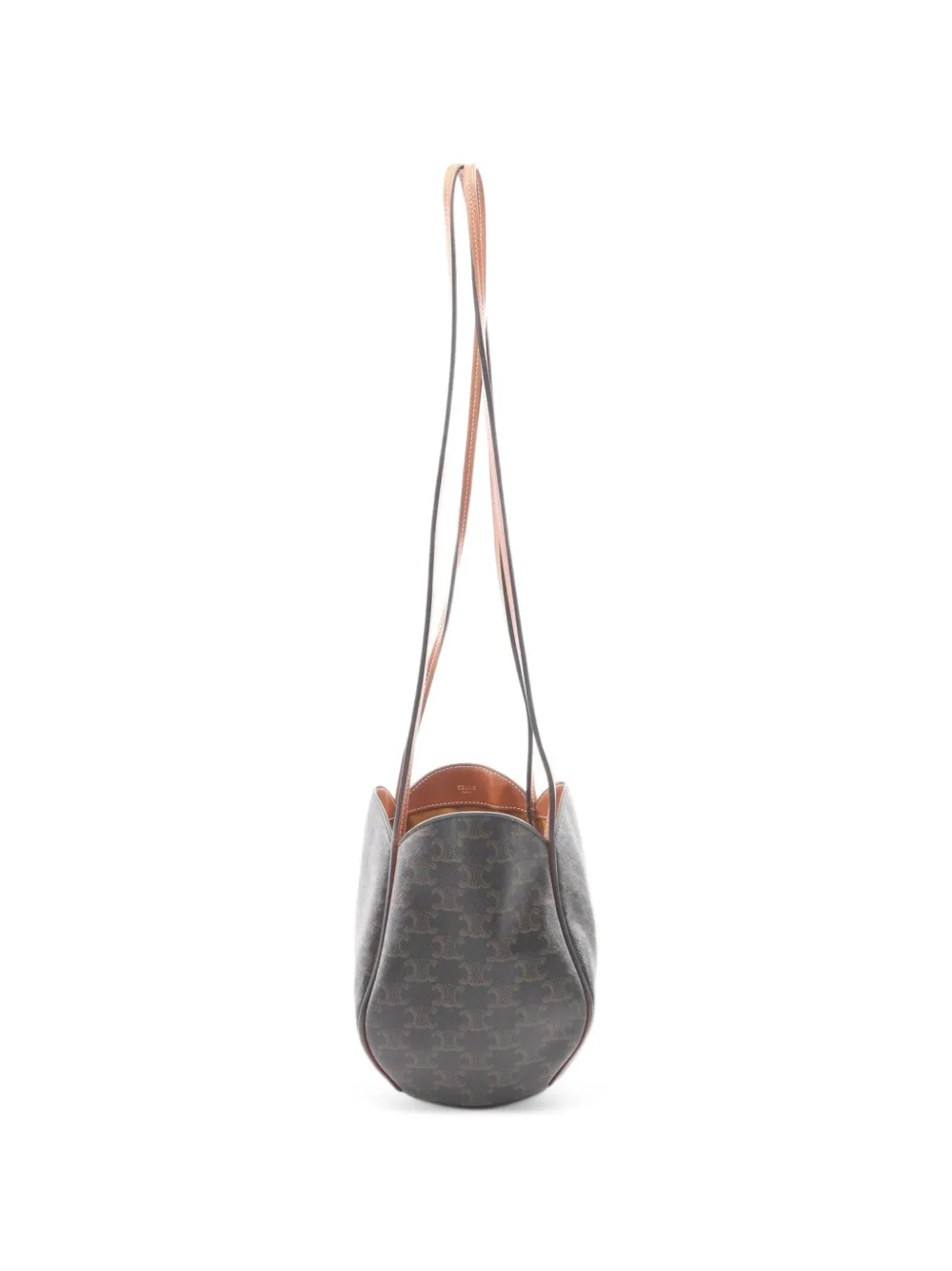 Celine Pre-Owned 2010s Triomphe Marlou shoulder bag - Marrone