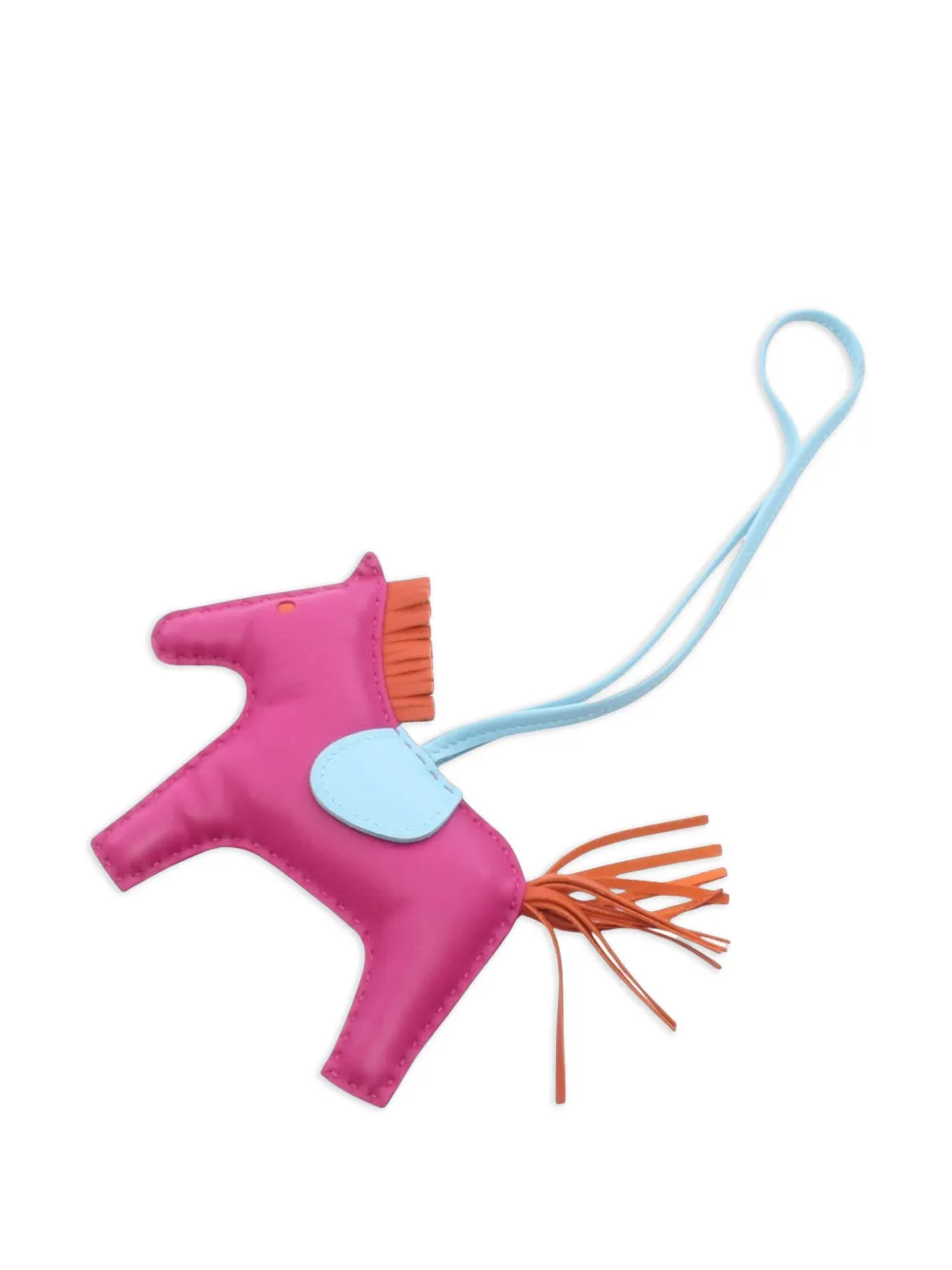 Hermès Pre-Owned 2017 MM Rodeo bag charm - Rosa