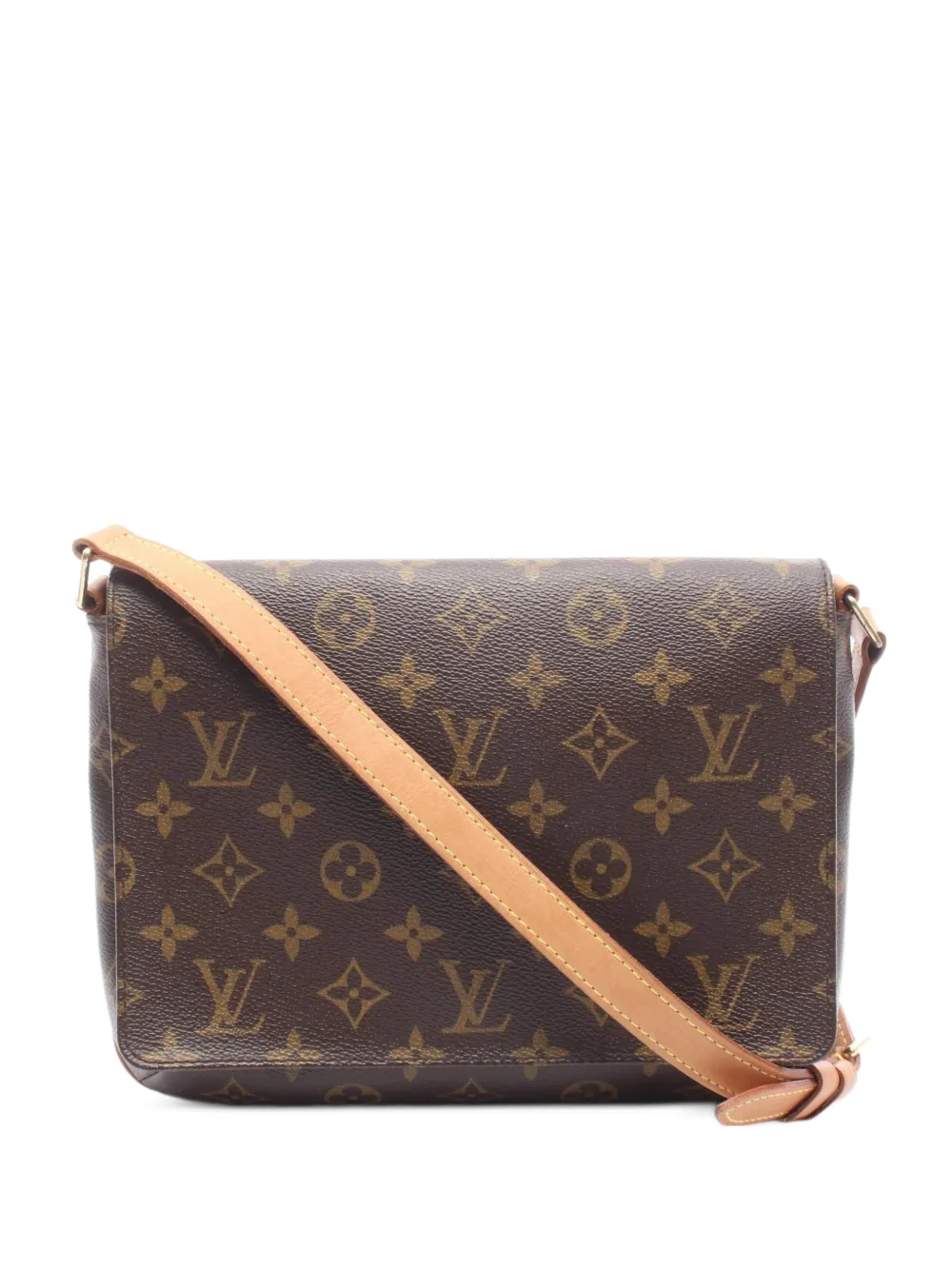 Louis Vuitton Pre-Owned 2004 Musette Tango monogram cross bodybag - Braun