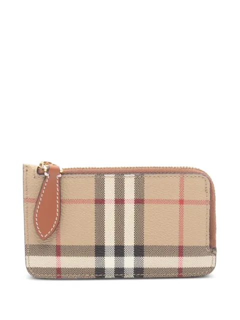 Burberry Pre-Owned 2020s check-pattern card holder 