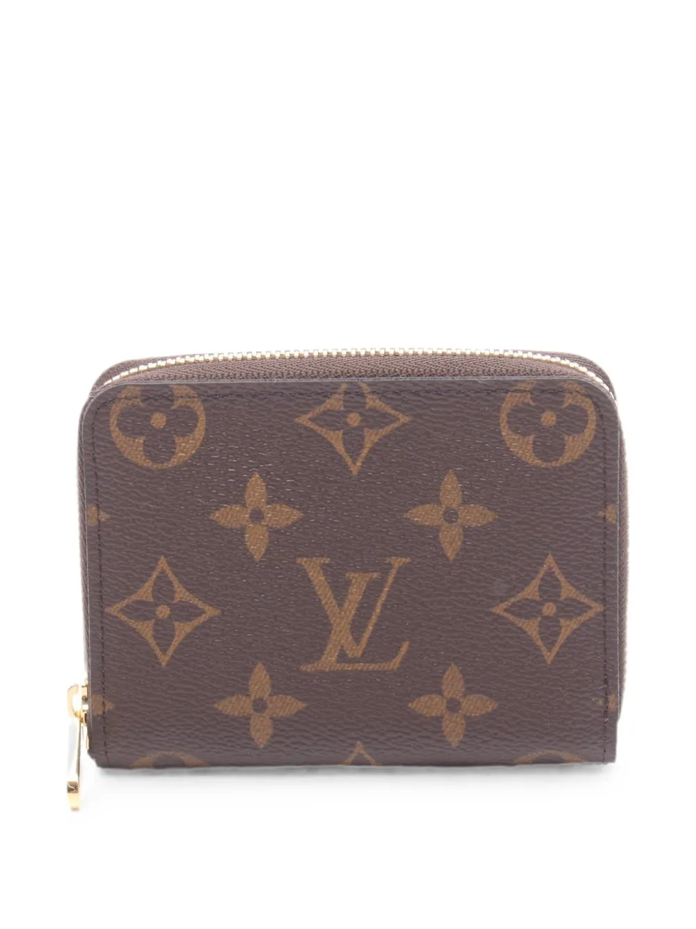 Louis Vuitton Pre-Owned 2021 Monogram Zippy card holder - Marrone