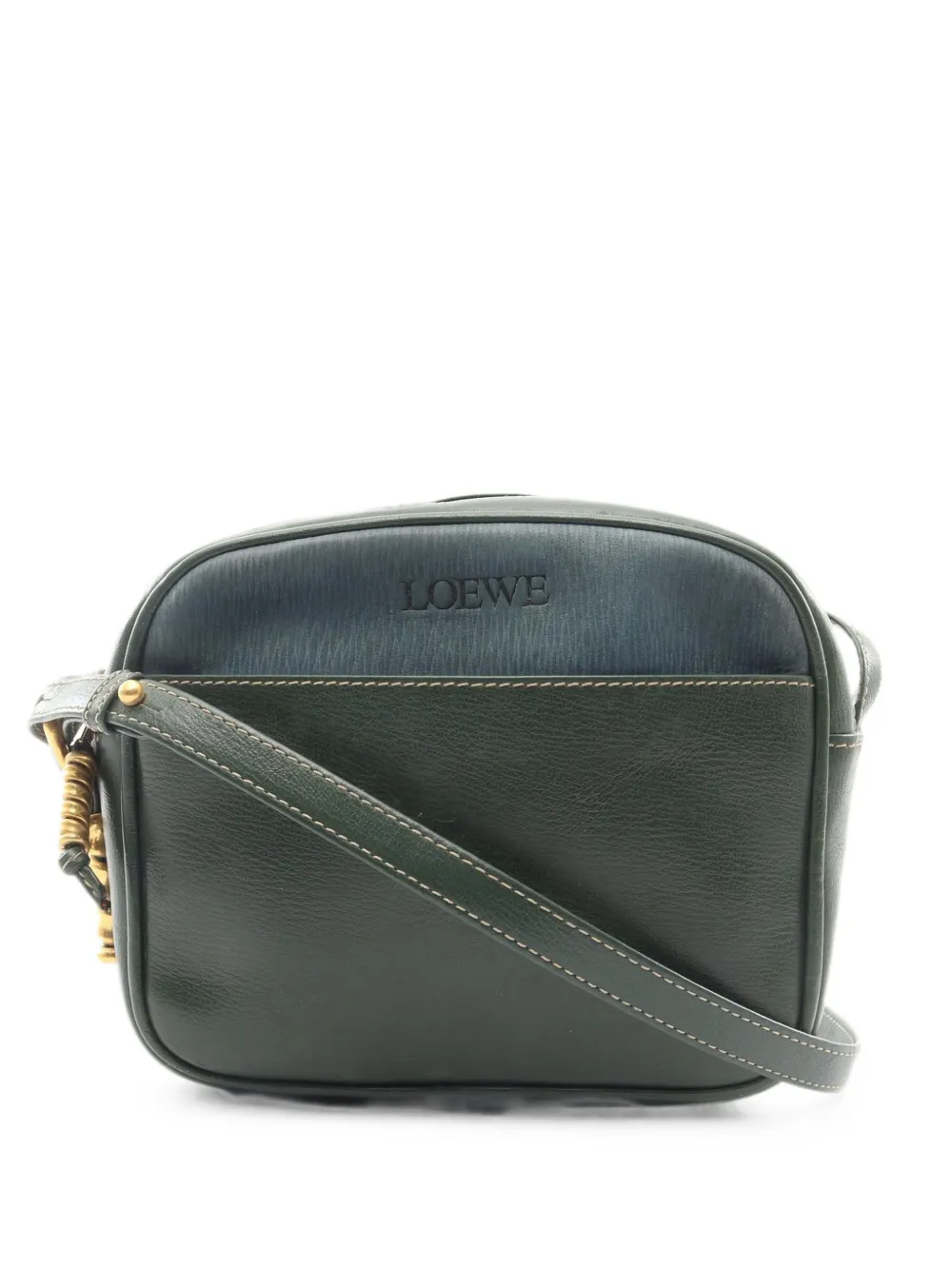 Loewe Pre-Owned 2000s Velásquez zip-fastening shoulder bag - Grün