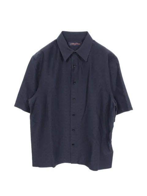Louis Vuitton Pre-Owned 2020s Monogram short-sleeve shirt