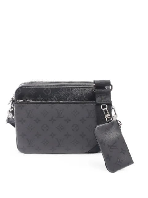 Louis Vuitton Pre-Owned 2010s Trio Monogram Eclipse messenger bag