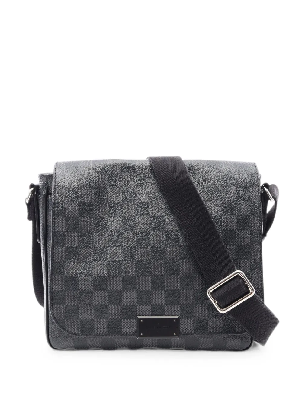 Louis Vuitton Pre-Owned 2014 Damier Graphite District PM shoulder bag - Nero