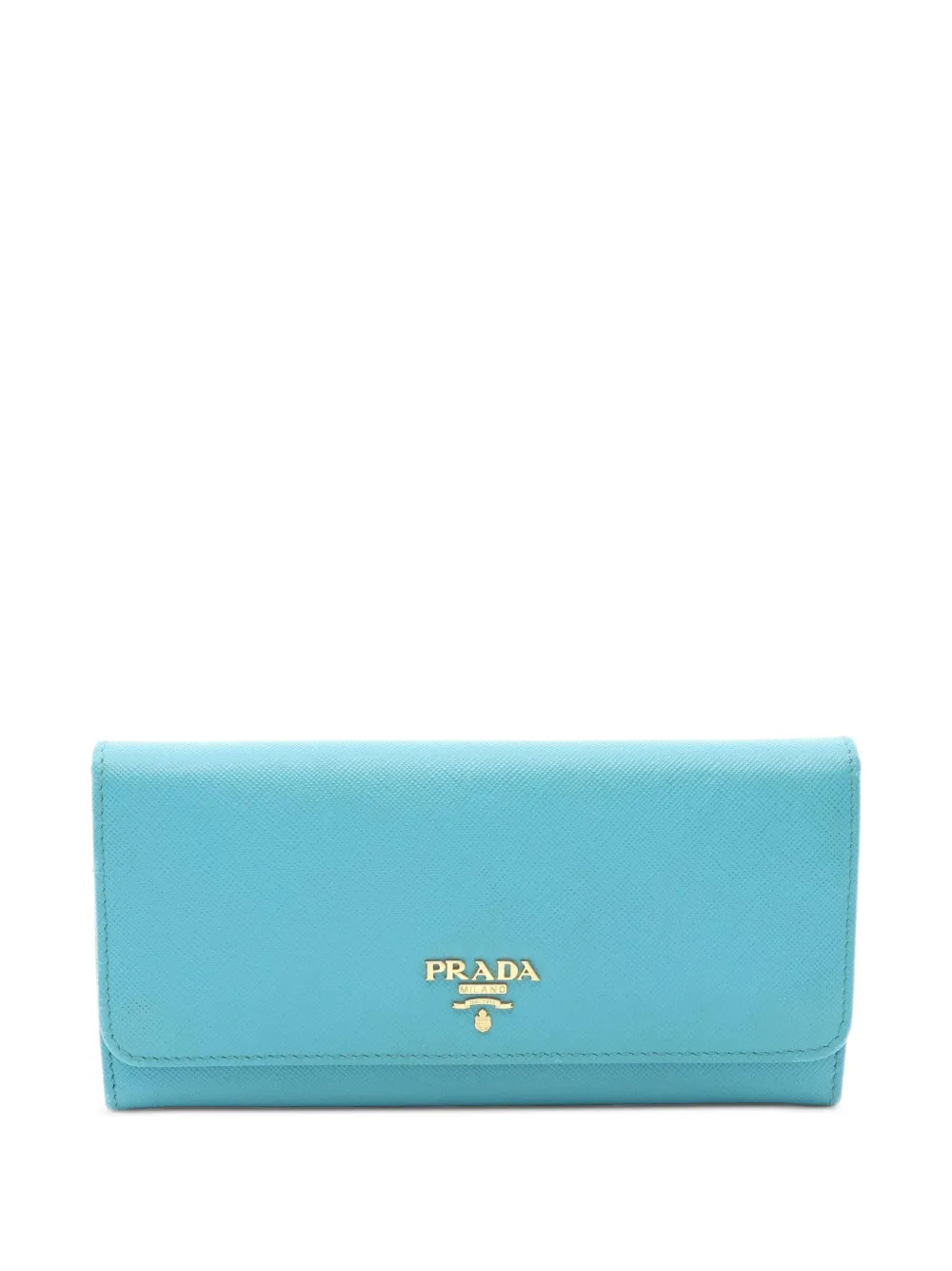 Prada Pre-Owned 2000s bi-fold long wallet - Blu