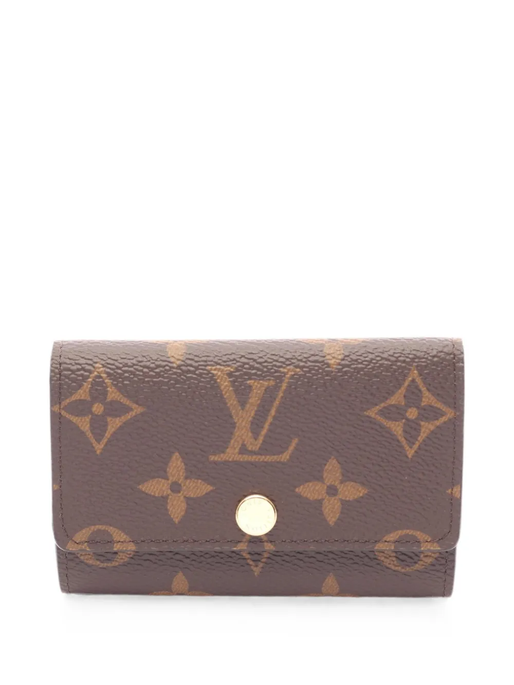 Louis Vuitton Pre-Owned Multicl 6 Monogram key case - Marrone