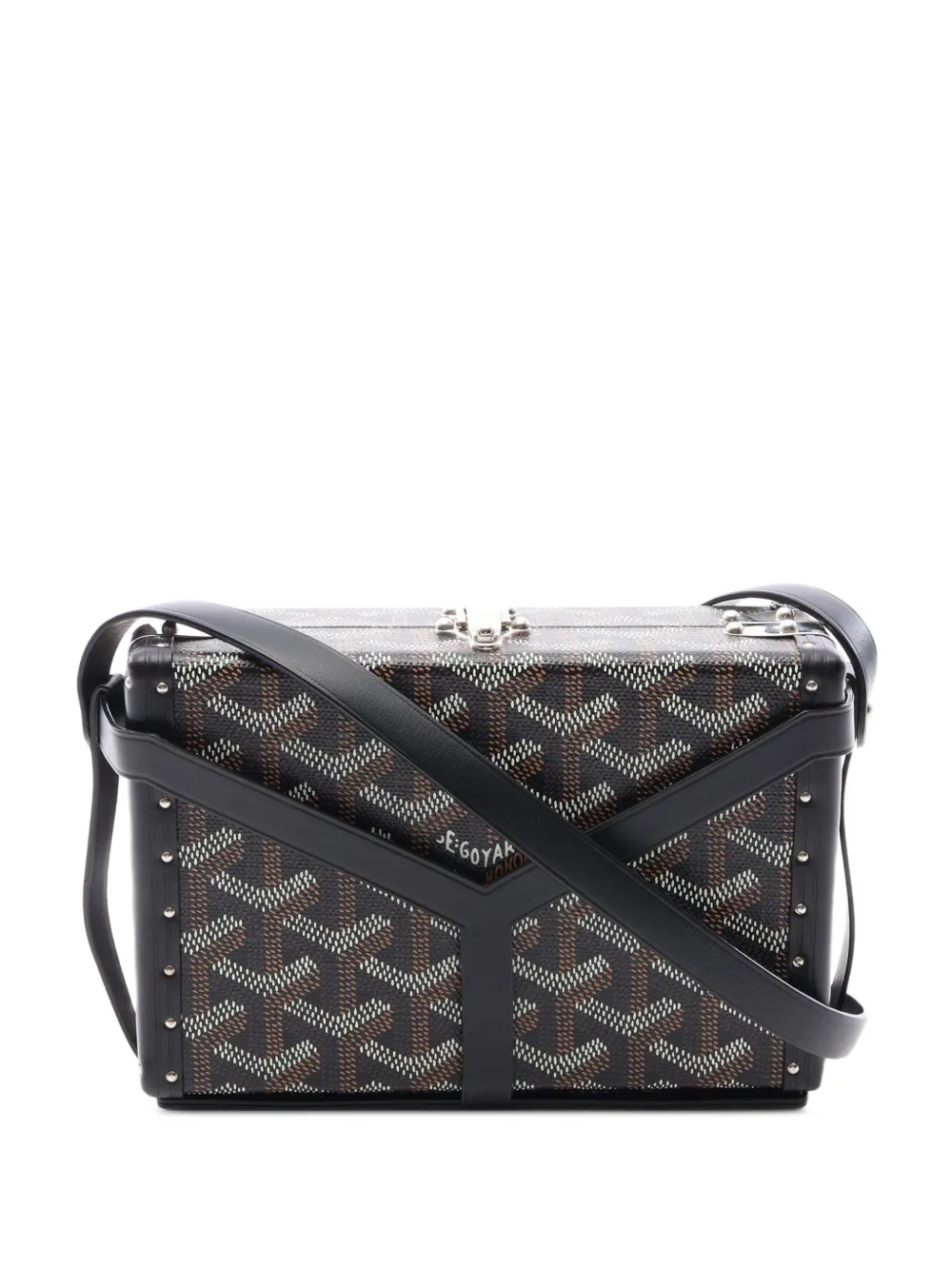 Goyard Pre-Owned 2010s Minaudière Trunk shoulder bag - Nero