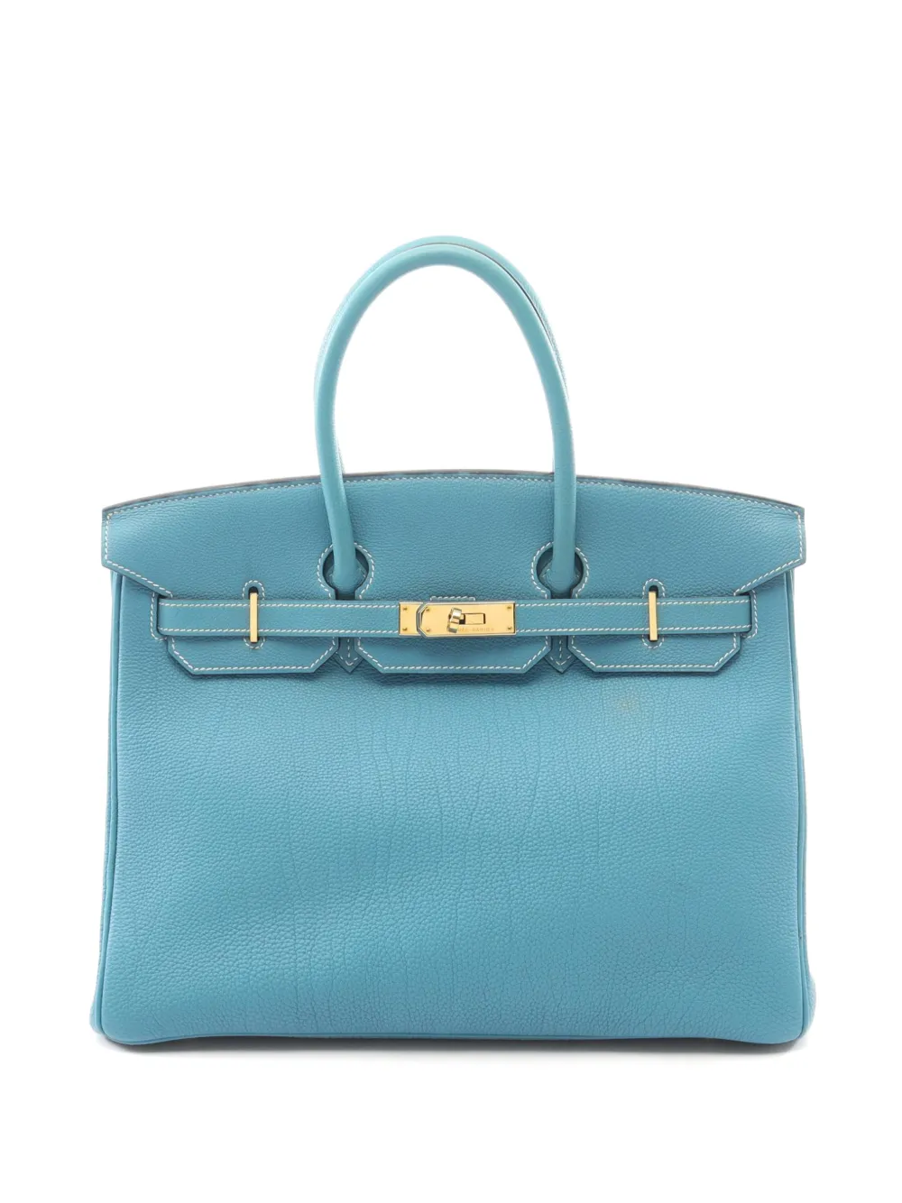 Hermès Pre-Owned 2003 35 Birkin tote bag - Blu
