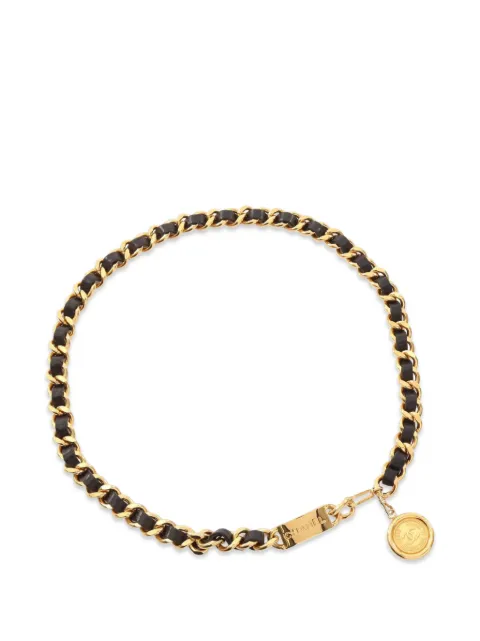 CHANEL Pre-Owned 1986-1988 Coco Mark chain belt