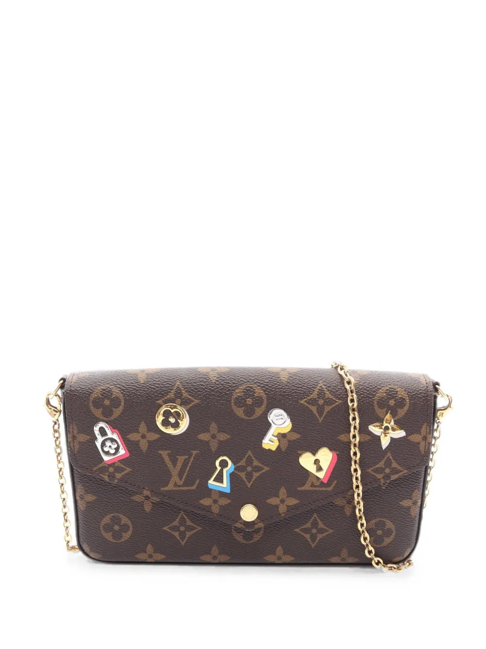 Louis Vuitton Pre-Owned 2018 Felicie shoulder bag - Marrone