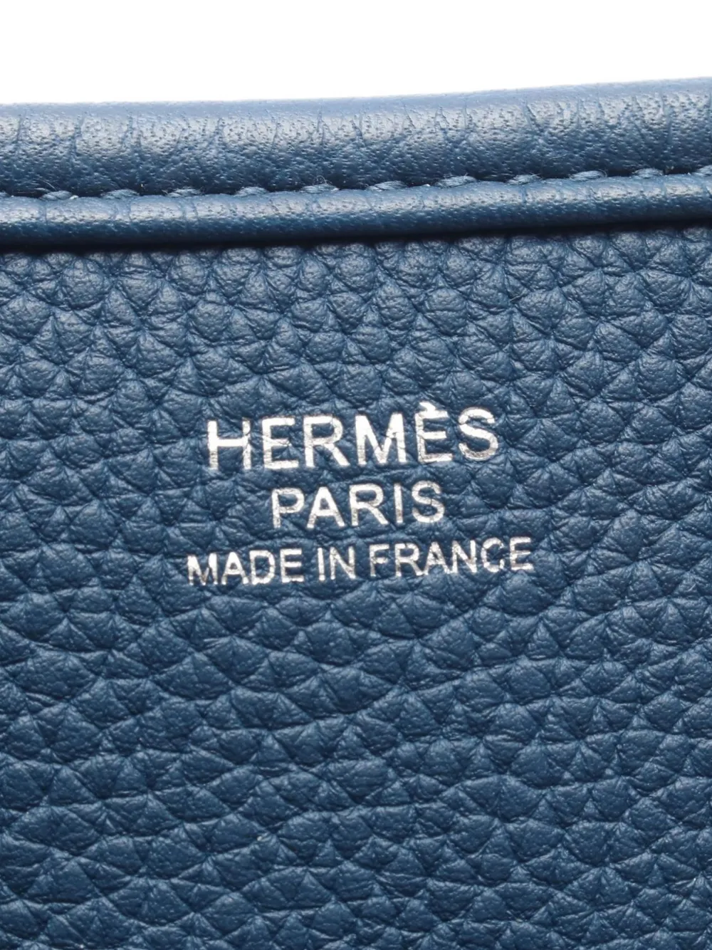Hermès Pre-owned 2020 PM Evelyne III Shoulder Bag in Blue, view 4