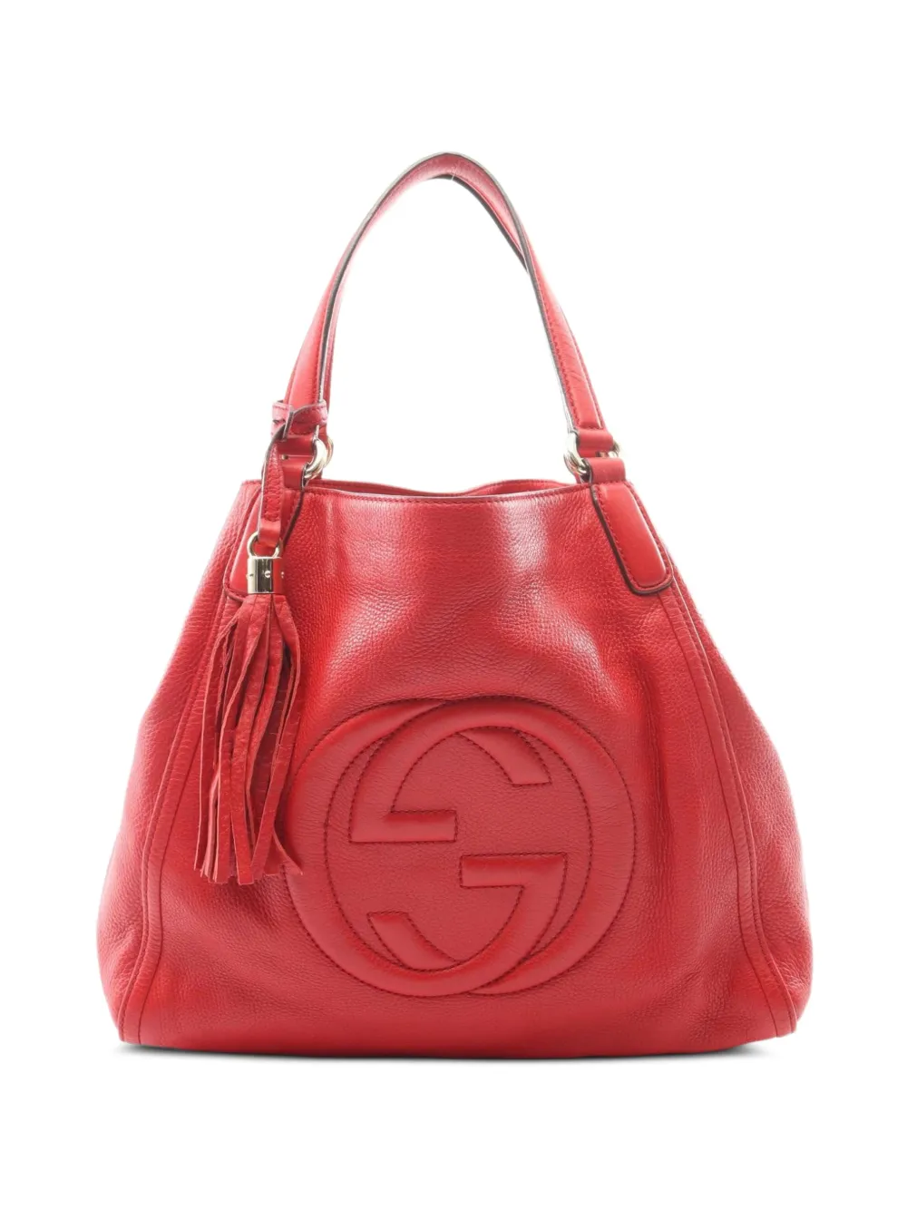 Gucci Pre-Owned 2010s Soho Cellarius Interlocking G tote bag - Rosso