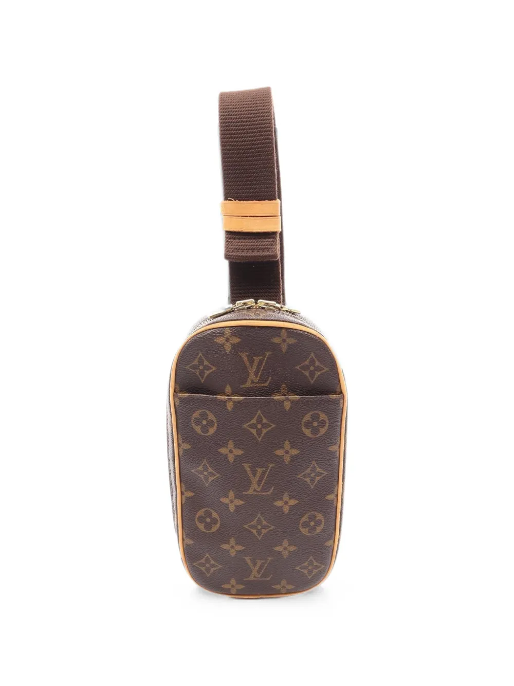 Louis Vuitton Pre-Owned 2004 Pochette Ganju Monogram canvas crossbody bag - Marrone