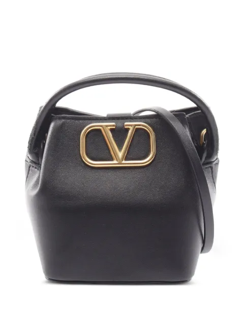 Valentino Garavani Pre-Owned 2000s VLogo leather handbag