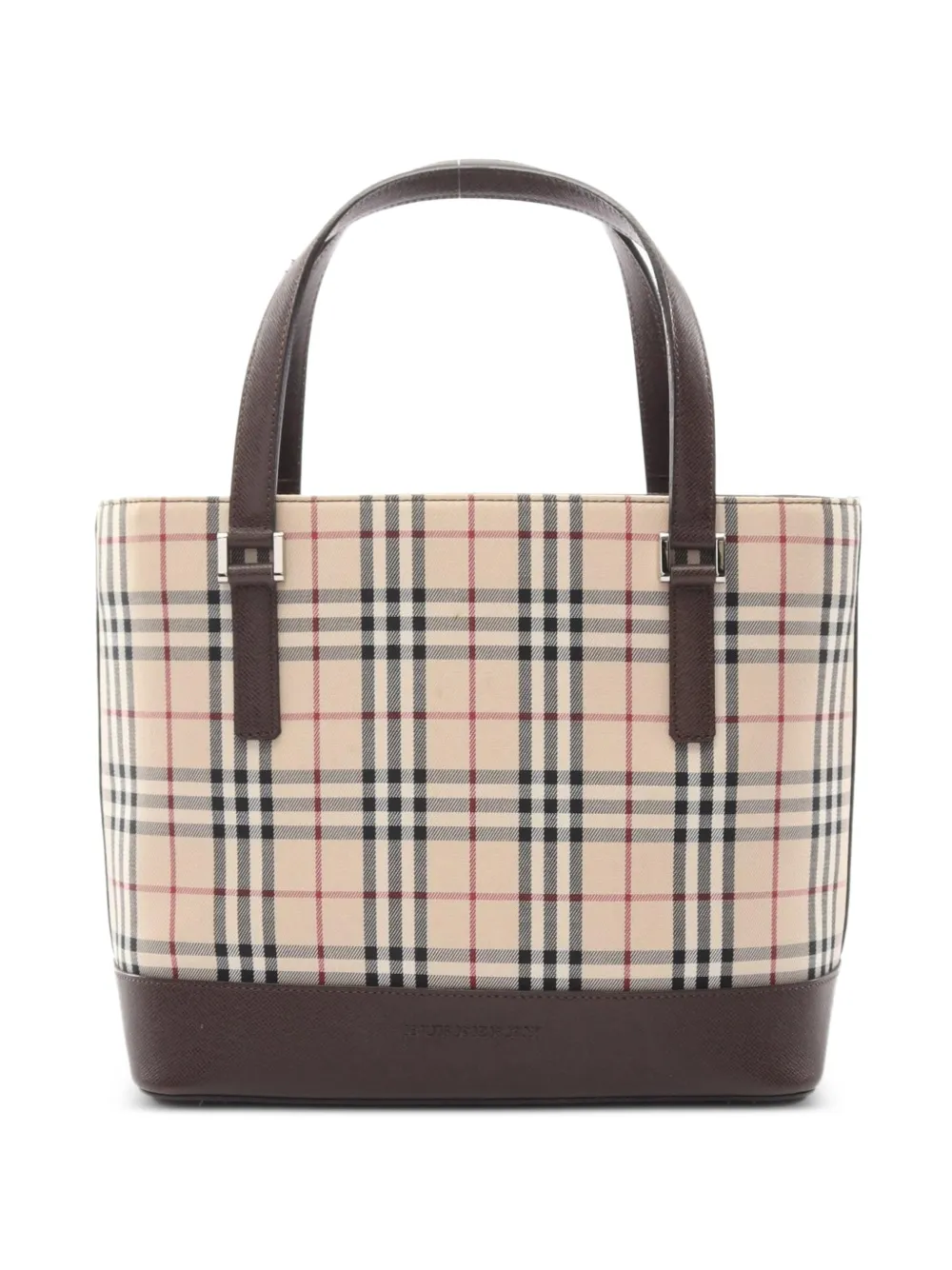 Burberry Pre-Owned 2000s Nova check handbag - Toni neutri