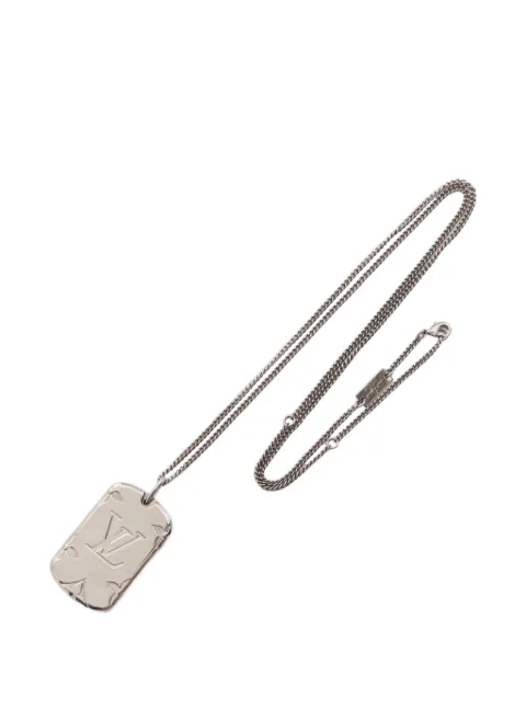 Louis Vuitton Pre-Owned 2022 Monogram locket necklace
