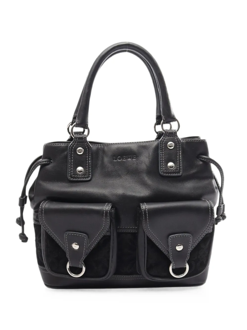Loewe Pre-Owned 2000s anagram tote bag - Schwarz