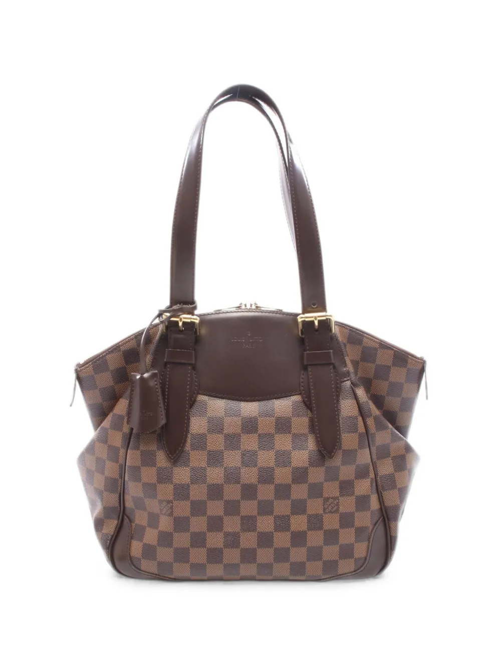 Louis Vuitton Pre-Owned 2010 MM Verona damier ebene tote bag - Marrone
