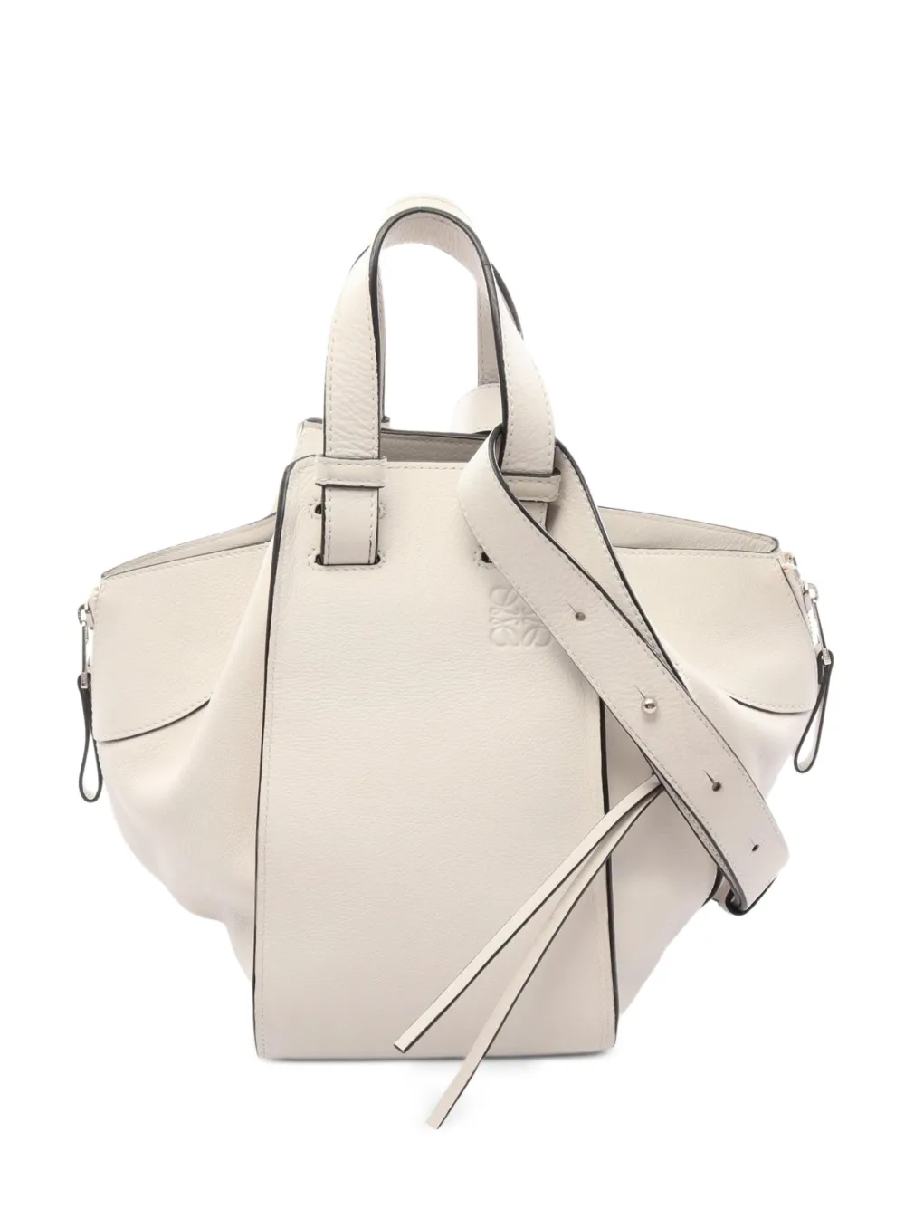 Loewe Pre-Owned 2010s small Hammock handbag - Bianco