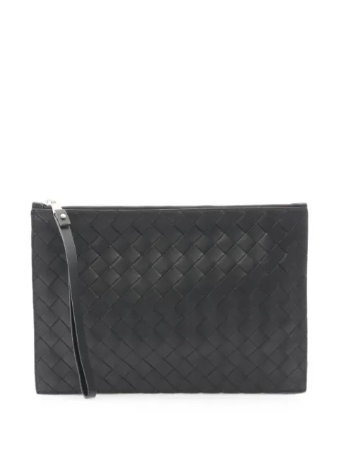 Bottega Veneta Pre-Owned 2020s Intrecciato wristlet clutch bag