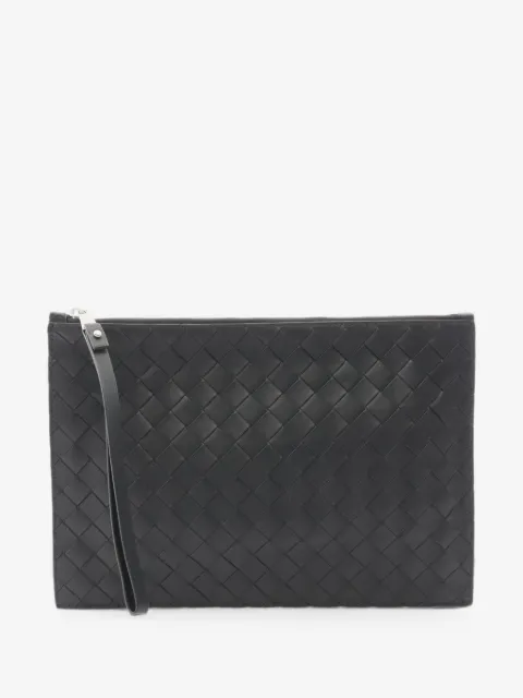 Bottega Veneta Pre-Owned 2020s Intrecciato wristlet clutch bag