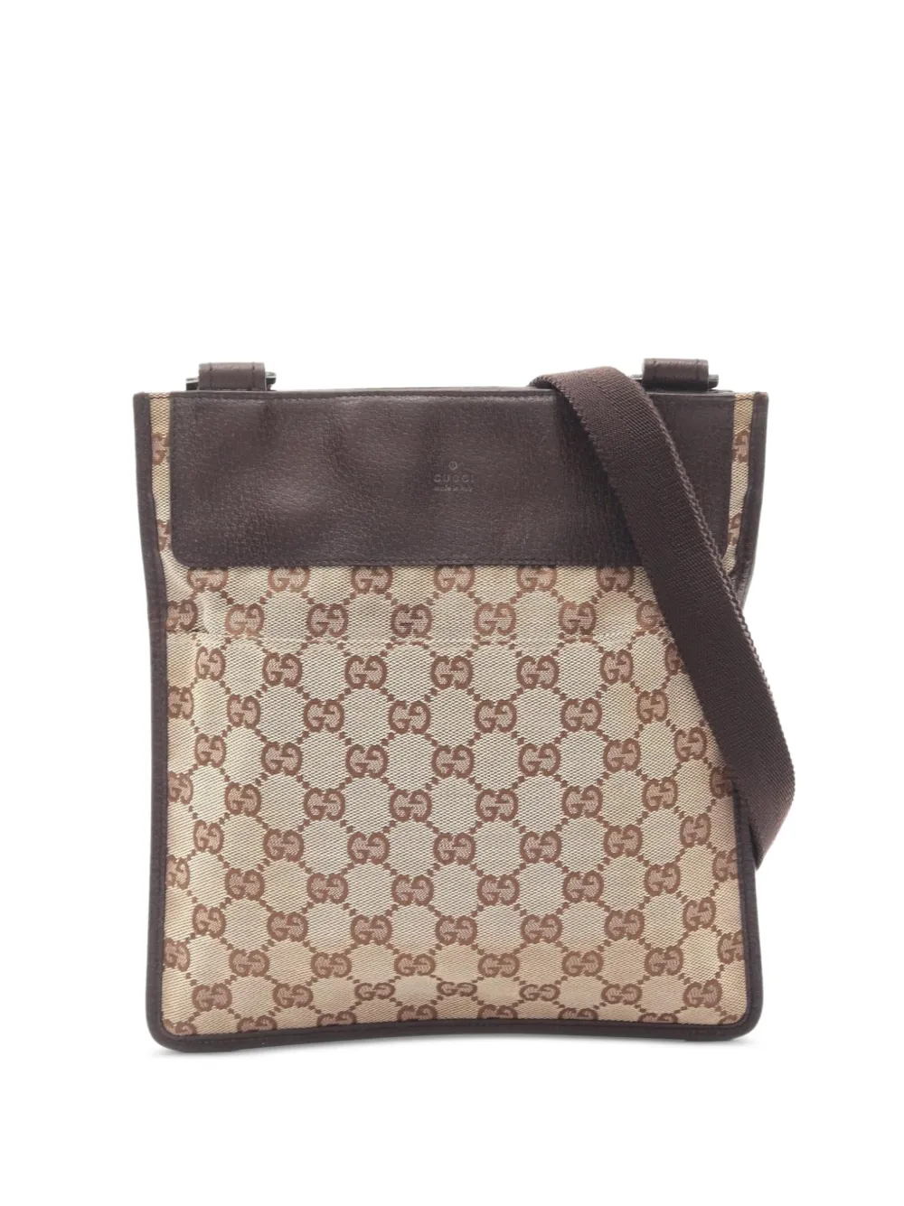 Gucci Pre-Owned 2000s GG canvas shoulder bag - Toni neutri