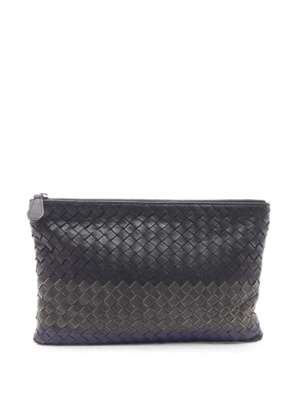 Bottega Veneta Pre-Owned 2000s Intrecciato clutch bag - Nero